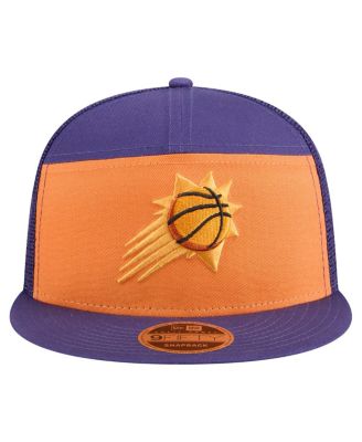 Men's Orange/Purple Phoenix Suns Outdoor Split Panel 9FIFTY Snapback Hat