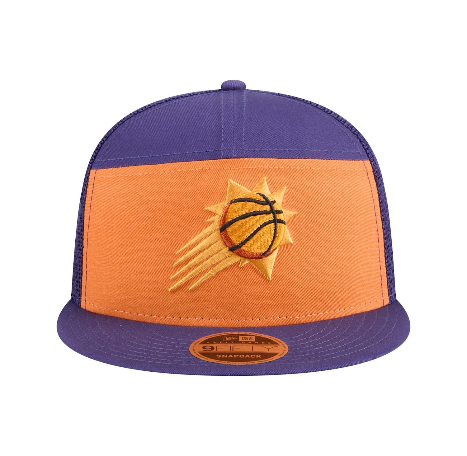 Men's Orange/Purple Phoenix Suns Outdoor Split Panel 9FIFTY Snapback Hat