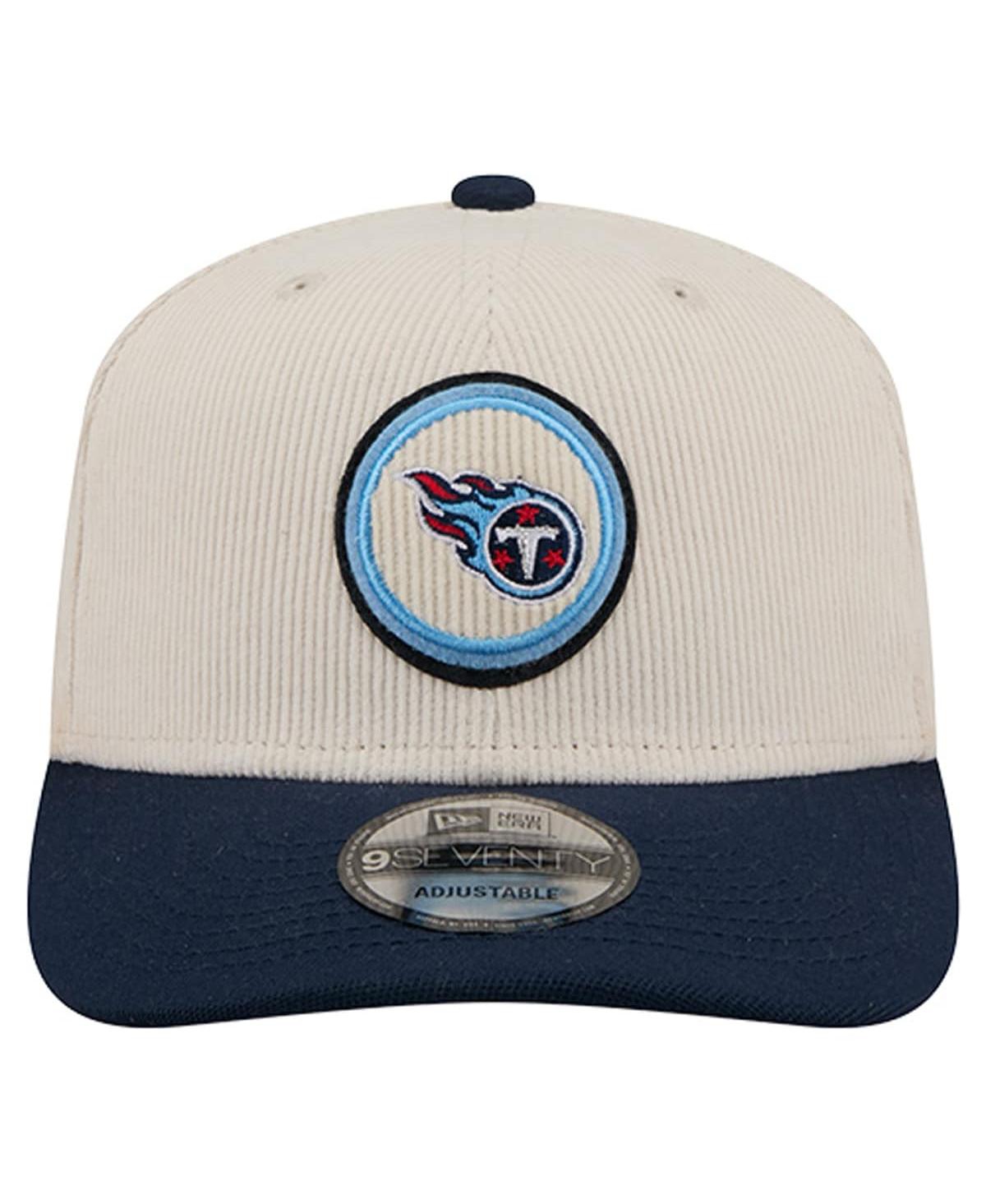 New Era Men's Stone Tennessee Titans Loyal Corduroy 9SEVENTY Adjustable Hat