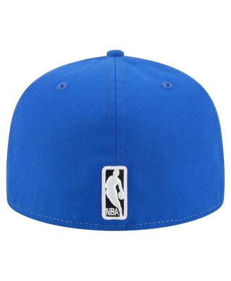 Men's White/Blue Dallas Mavericks Repeat 59Fifty Fitted Hat