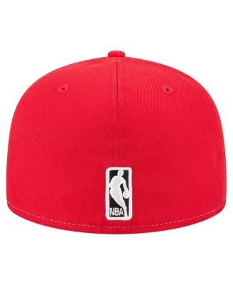 Men's White/Red Houston Rockets Repeat 59Fifty Fitted Hat