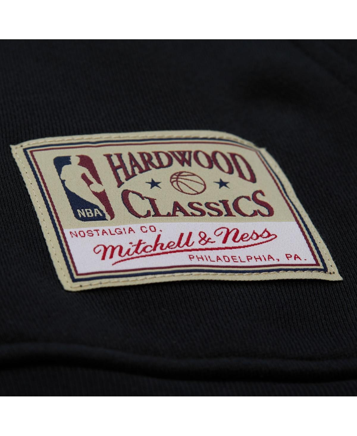 Mitchell & Ness Men's And Women's Vince Carter Black Toronto Raptors Hardwood Classics Maxxed Out Full-zip Hoodie In Black