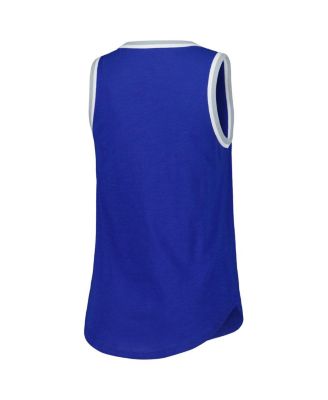 Women's Blue Tampa Bay Lightning Strategy Tank Top