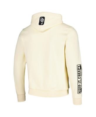 Men's and Women's Natural Are You Afraid of the Dark Scare Squad Monster Pullover Hoodie