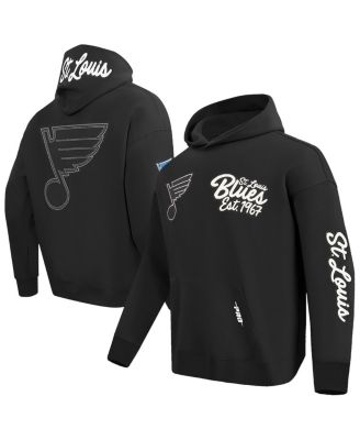 Pro Standard - Men's Black St. Louis Blues Paint the City Pullover Hoodie