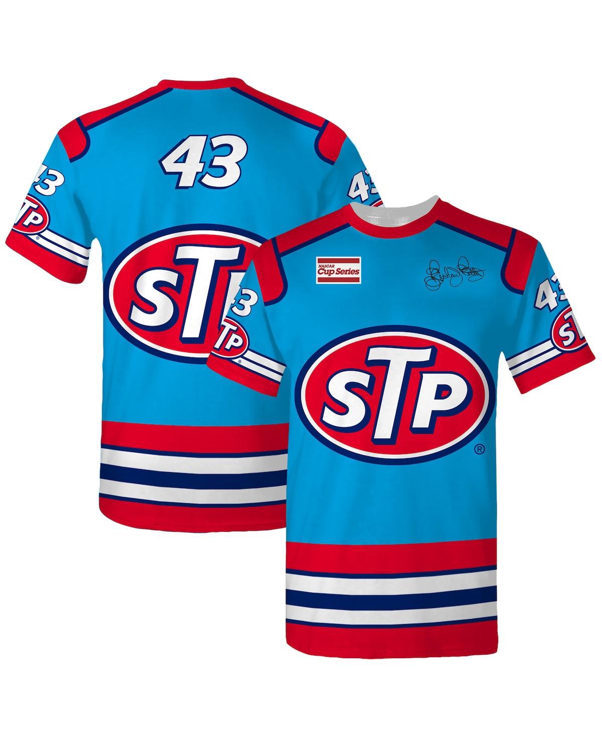 Checkered Flag Sports Men's Blue Richard Petty Stp Legend Uniform T-shirt In Blue