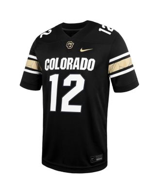 Men's Travis Hunter Black Colorado Buffaloes Alternate Alumni Game Jersey
