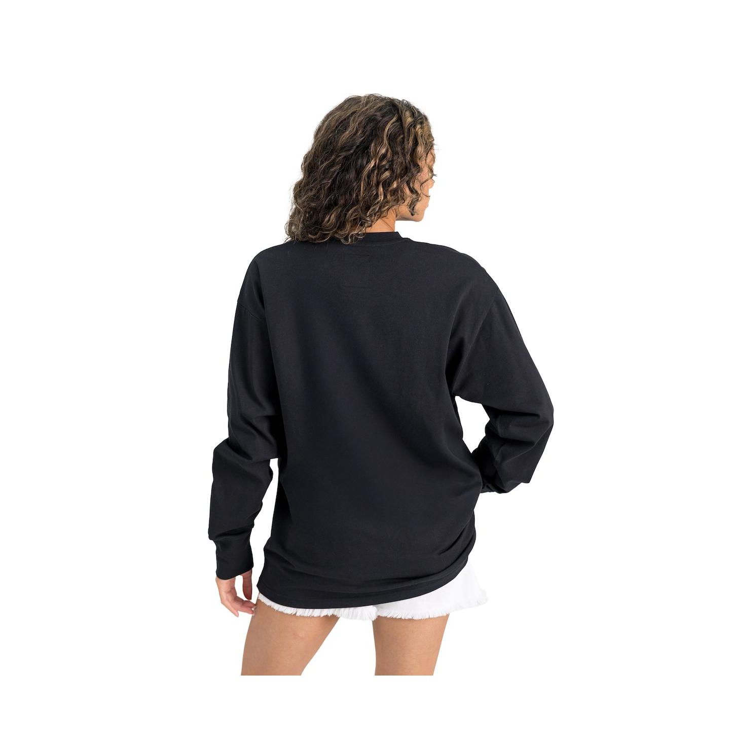 Женская футболка Gameday Couture Black Indianapolis Colts Oversized Long Sleeve — фото 3