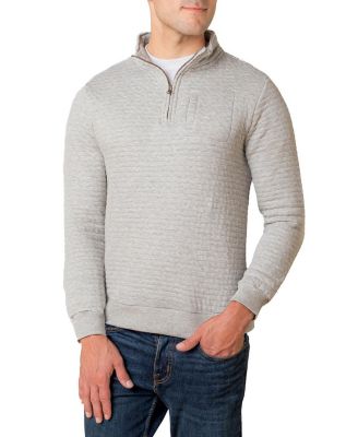 Men's Quilted Half Zip Pullover