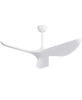 38-inch Modern White 3-Blade without Light Six Speed Remote Control and Timing Function Ceiling Fan