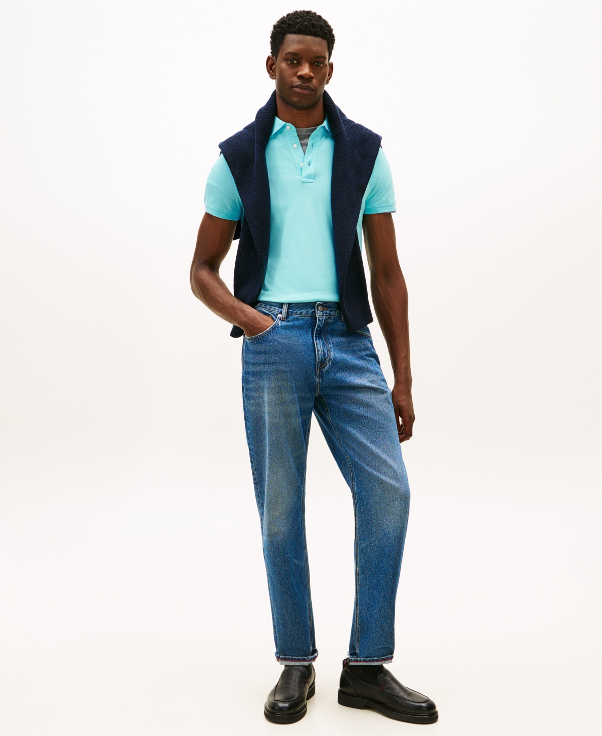 Tommy Hilfiger Men's 1985 Slim Fit Polo Shirt