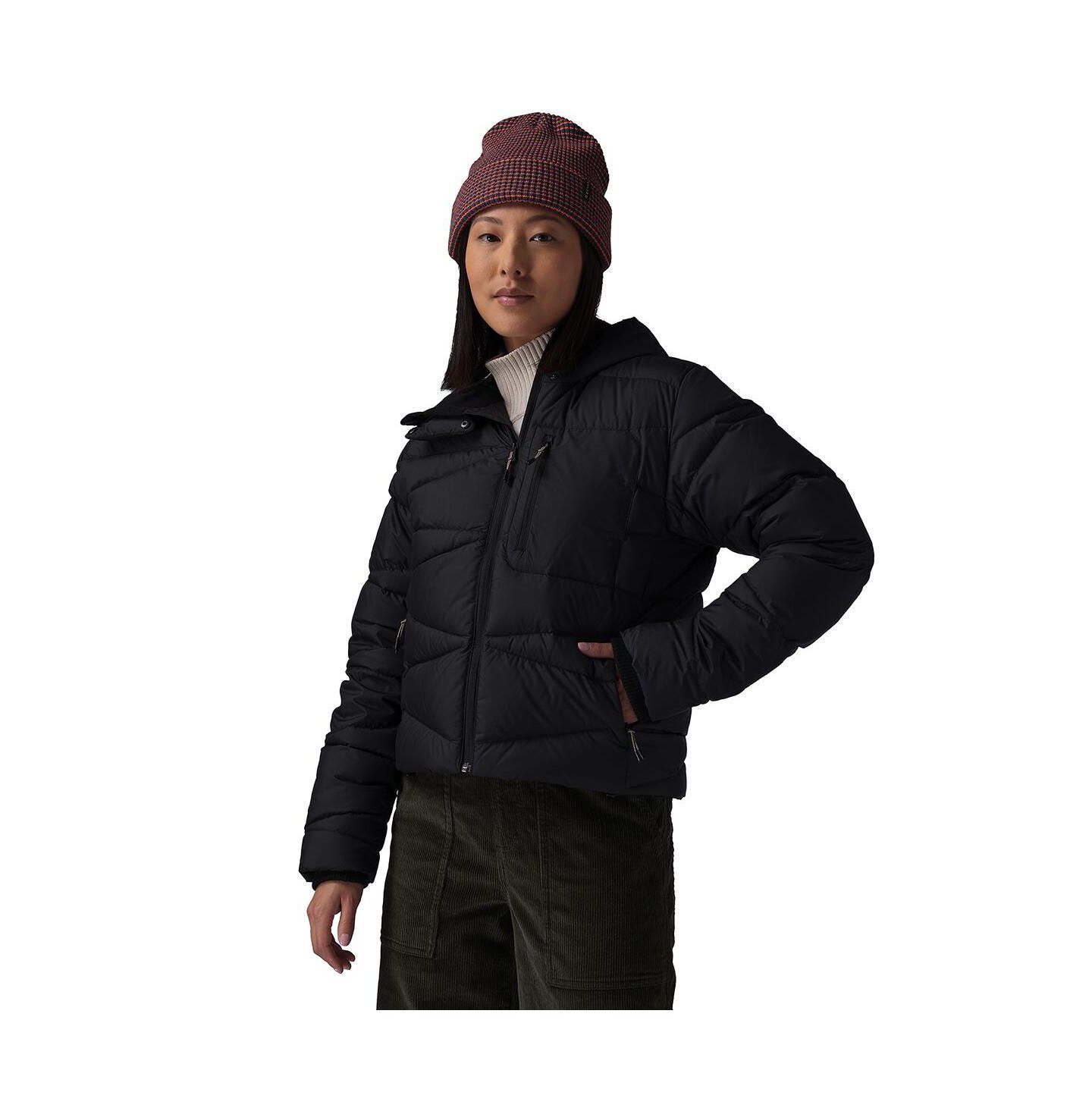 Женская куртка Backcountry Stansbury Allied Down Jacket, цвет: Чёрный — фото 1