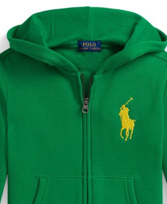 Boys 2-7 Big Pony Fleece Full-Zip Hoodie