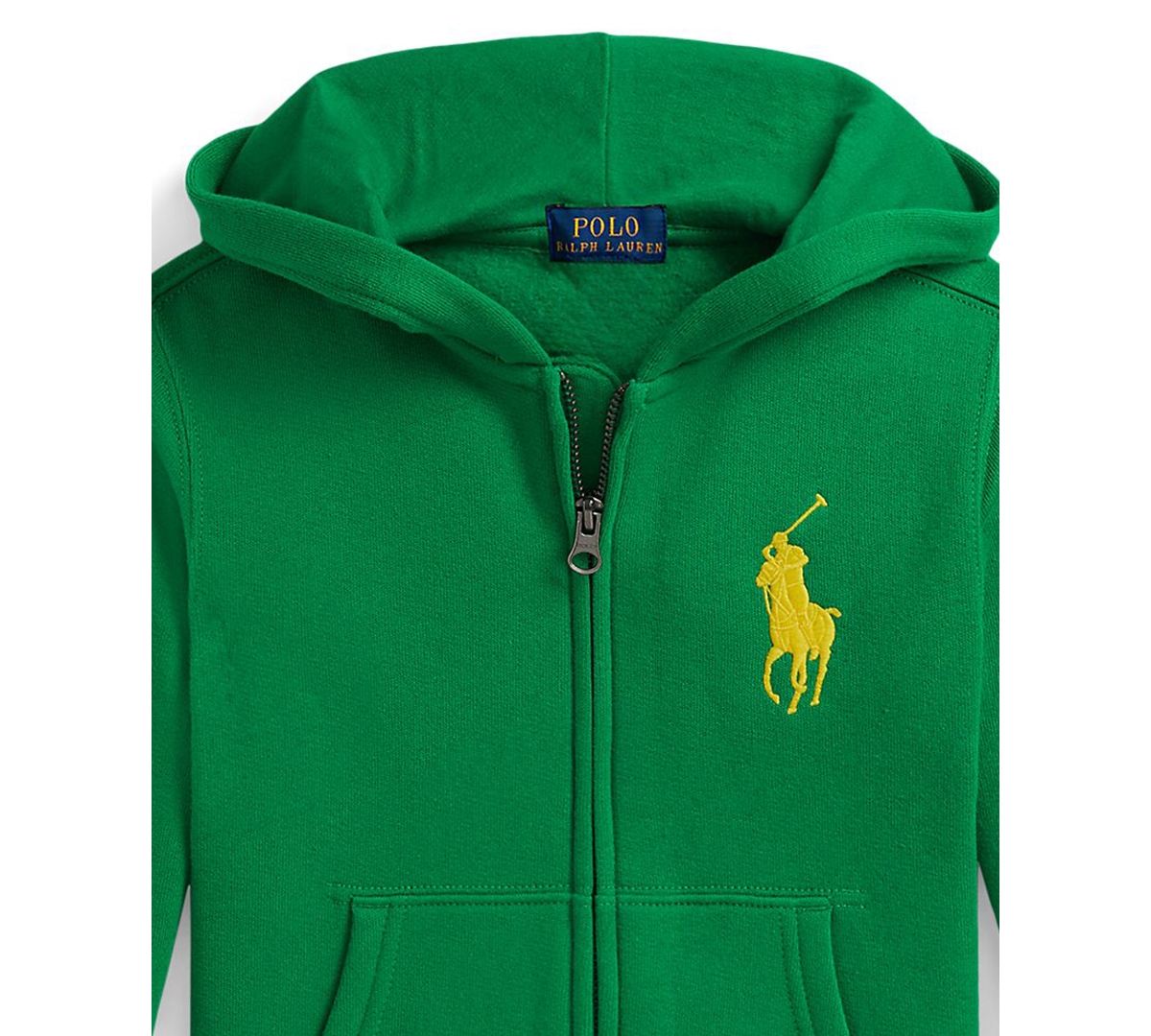 Polo Ralph Lauren Boys 2-7 Big Pony Fleece Full-Zip Hoodie