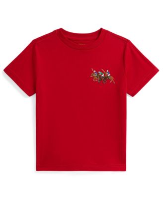 Boys 2-7 Triple-Pony Cotton Jersey Tee