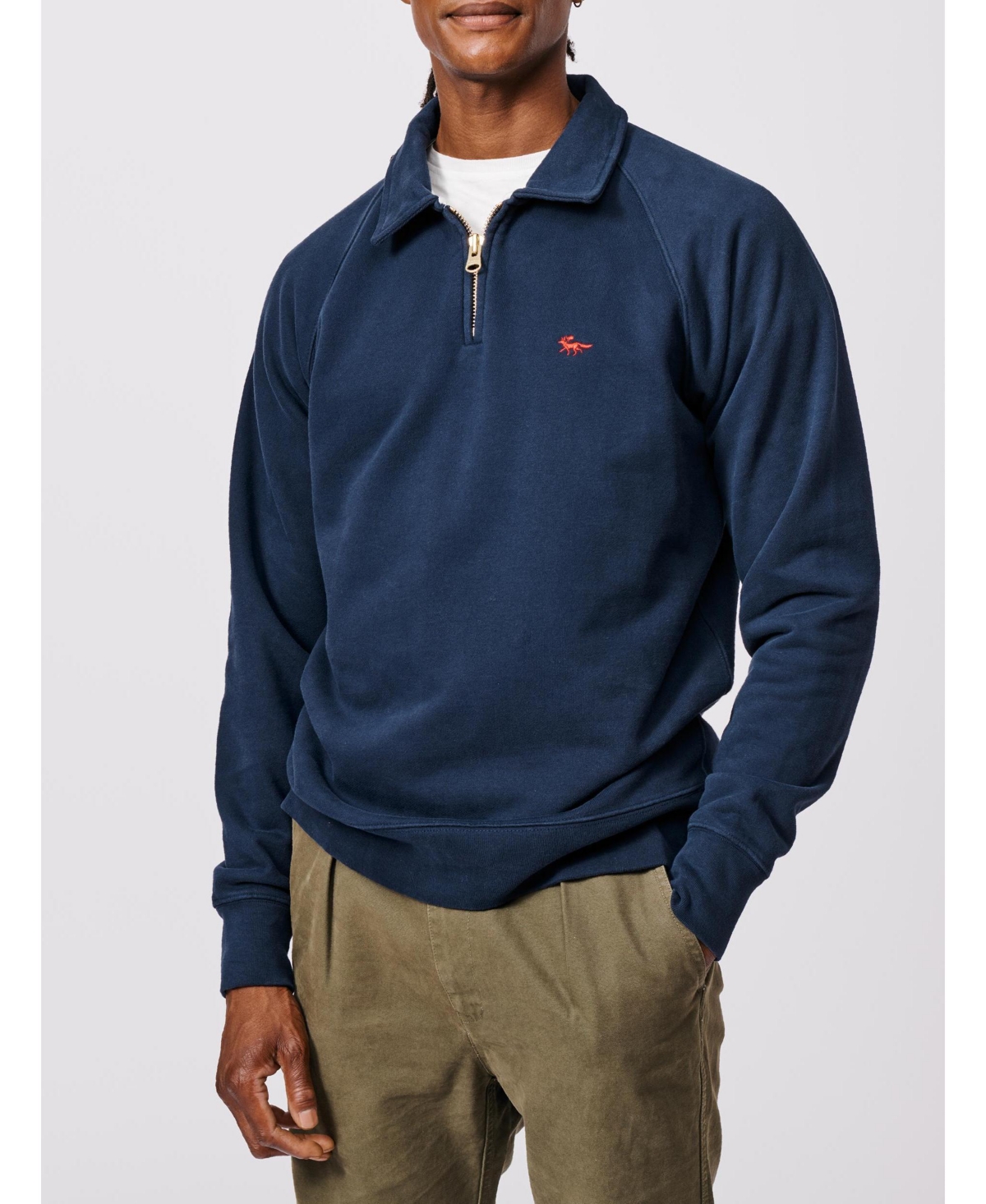 Aubin Men's Dunster Zip Neck Sweatshirt
