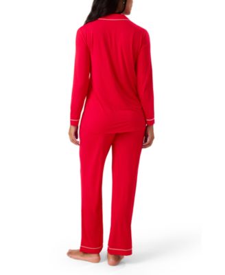 Maternity Clea Classic Long Sleeve Nursing Pajama