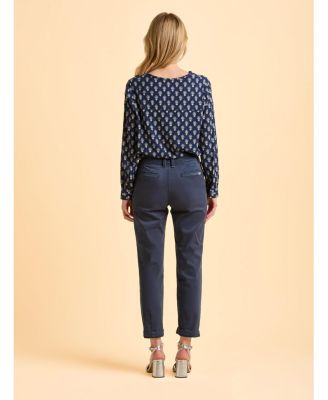 Women's Juliette Long Sleeve Tie Neck Blouse