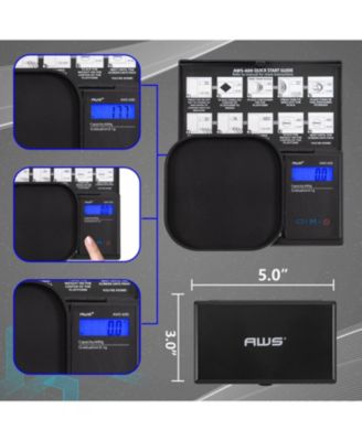 AWS 600g Digital Pocket Scales Series, 600g x 0.1g