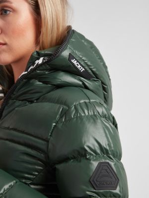 Women's R4D Tramline Hooded Puffer Coat
