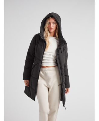 Women's Long Sleeve Star Down Coat