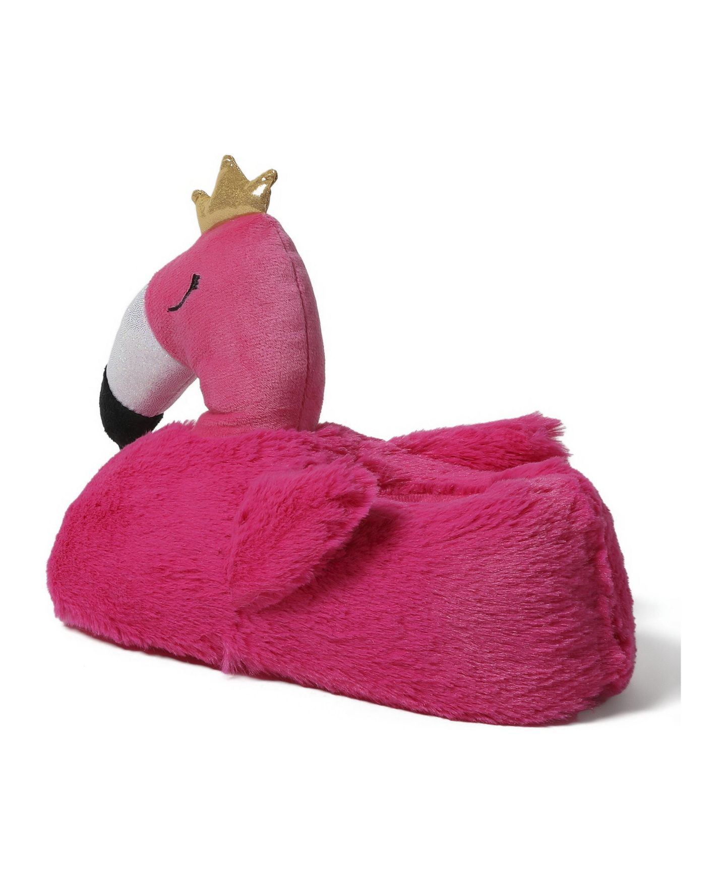 Женские тапочки Dearfoams Cozyfoams Overstuffed Bear Closed Back Slipper, цвет: Фламинго — фото 3