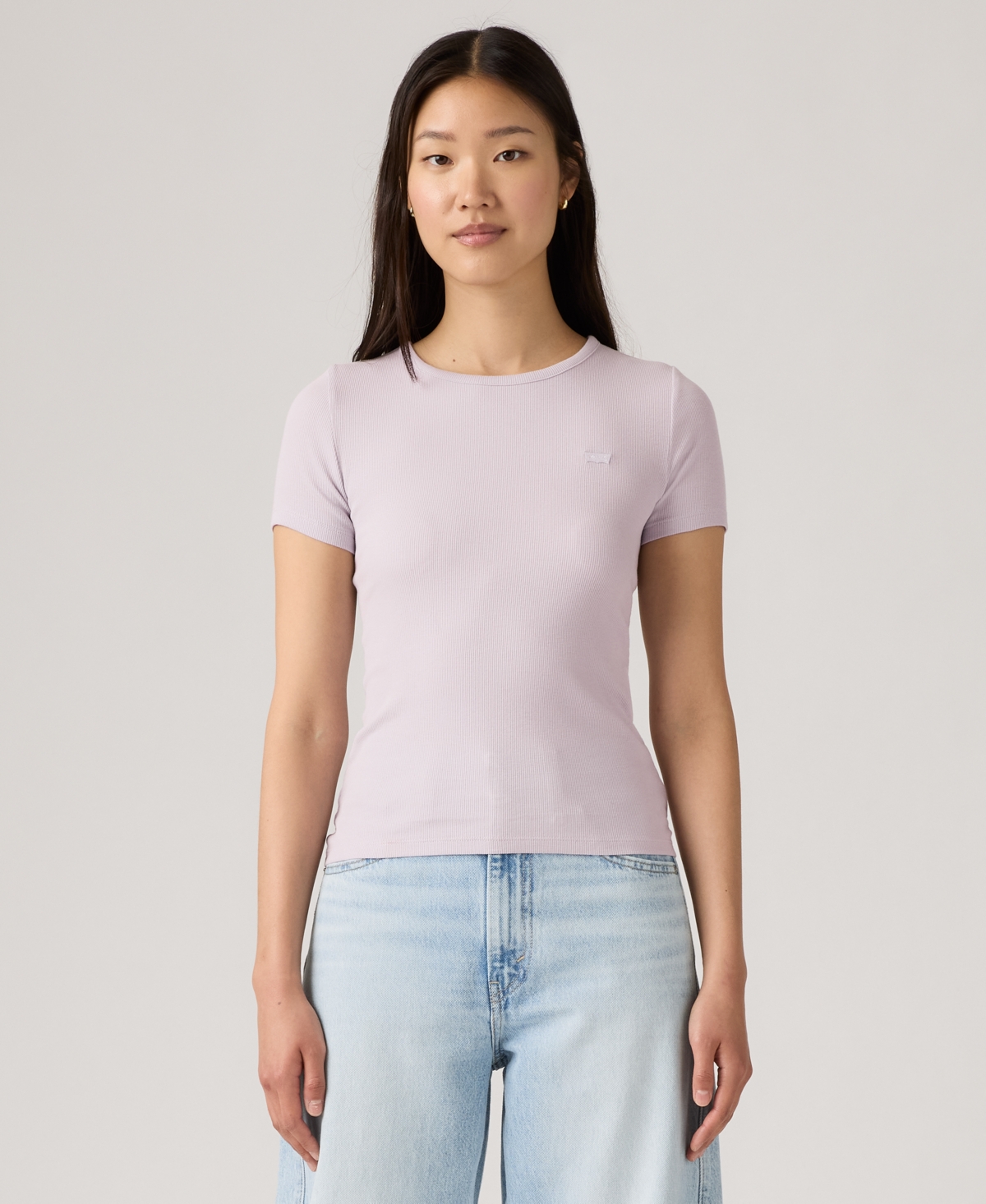 Levi's Women's Hayes Slim-fit Short-sleeve Crewneck T-shirt In Multi