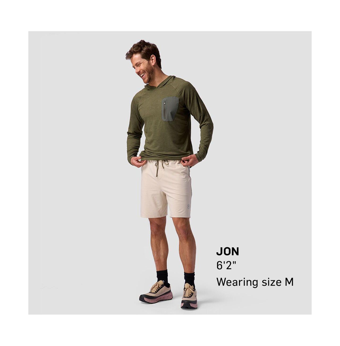 Мужские шорты Backcountry BGA Destination Everywhere Short Casual, цвет: Туманный — фото 5