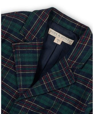 Toddler Boys' Organic Brushed Cotton Suit Jacket