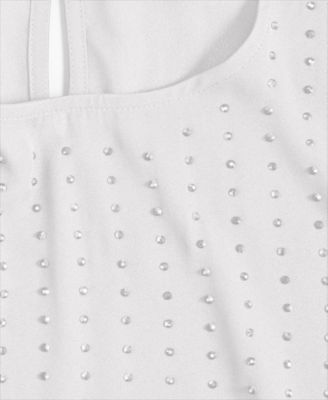 Women's Embellished Short-Sleeve Top