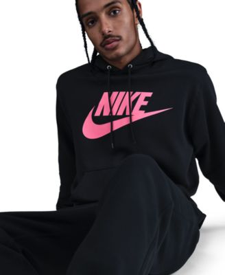 Men's Club Fleece Standard-Fit Logo-Print Hoodie 