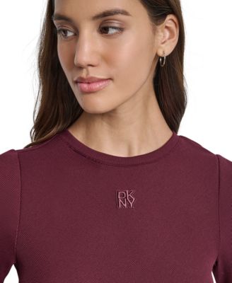 Women's Ballet Sleeve Pleated Midi Dress