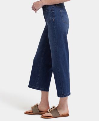 Women's Coco Relaxed Wide Leg Crop Jeans