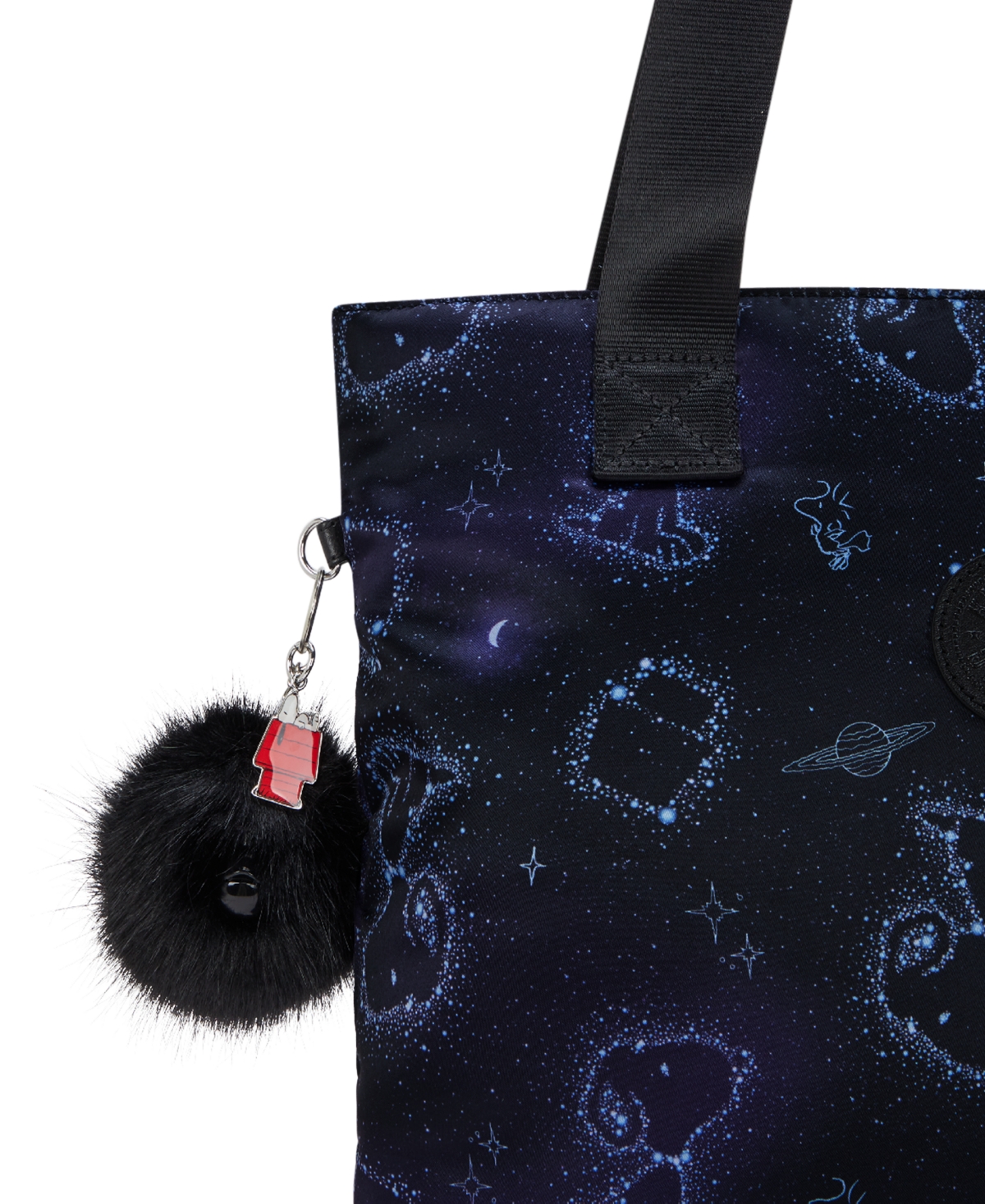Kipling Merita Peanuts Snoopy Tote Bag