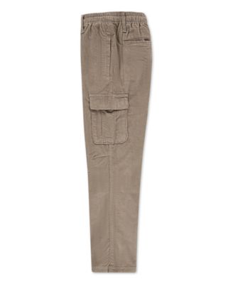 Boys' Baggy Relaxed-Fit Corduroy Cargo Pants