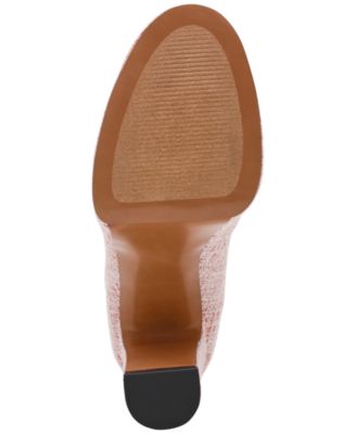 Women's Peyton Cap-Toe Platform Mary-Jane Pumps