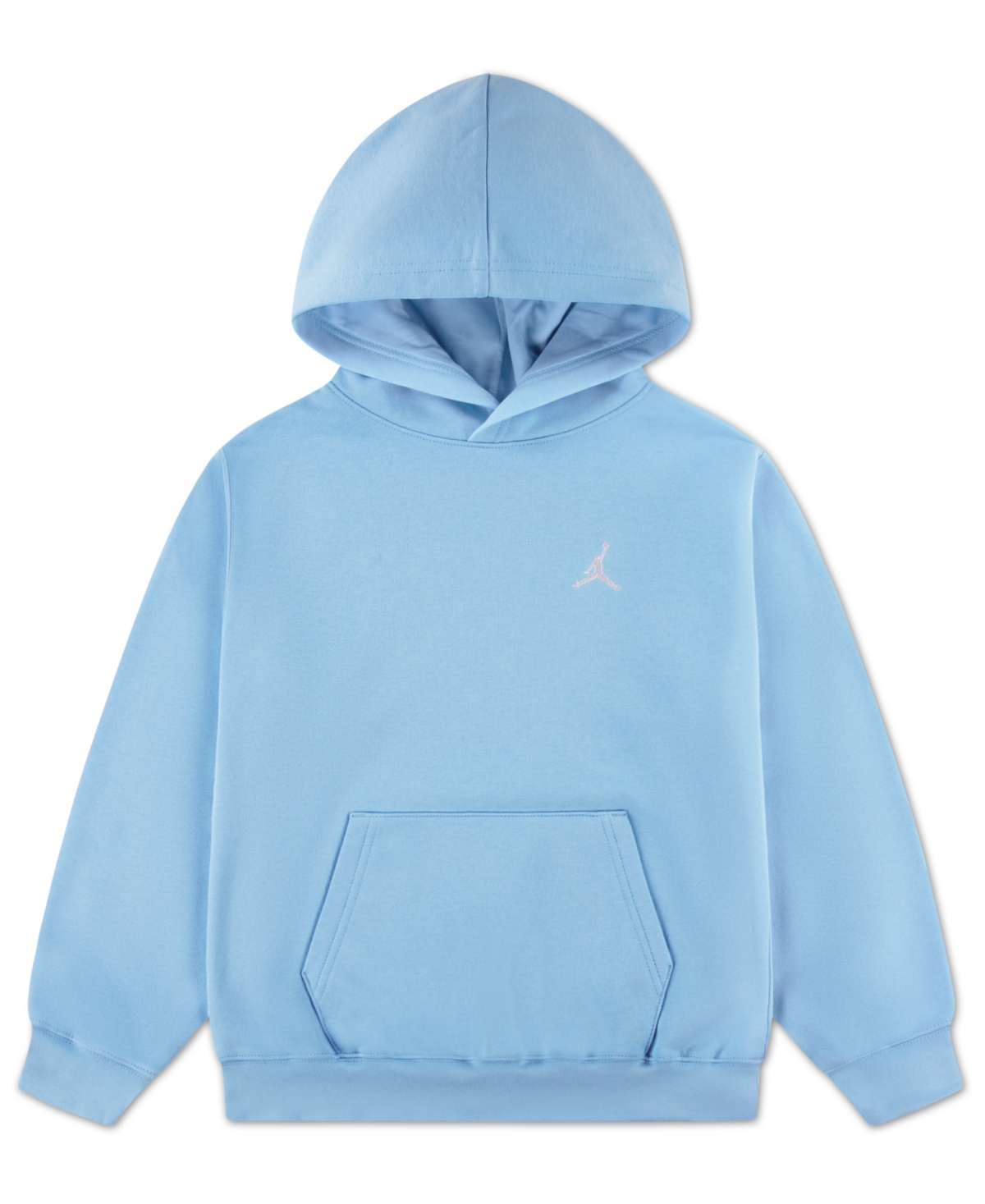 Jordan Brooklyn Fleece Big Kids' Pullover Hoodie In Blue