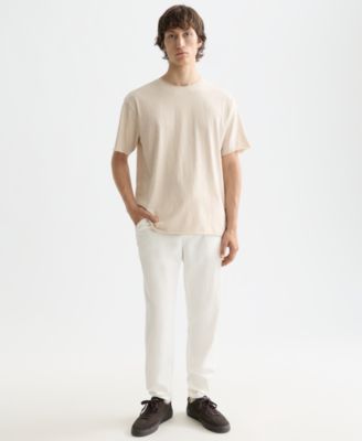 Men's Raw-Edged Relaxed-Fit T-Shirt
