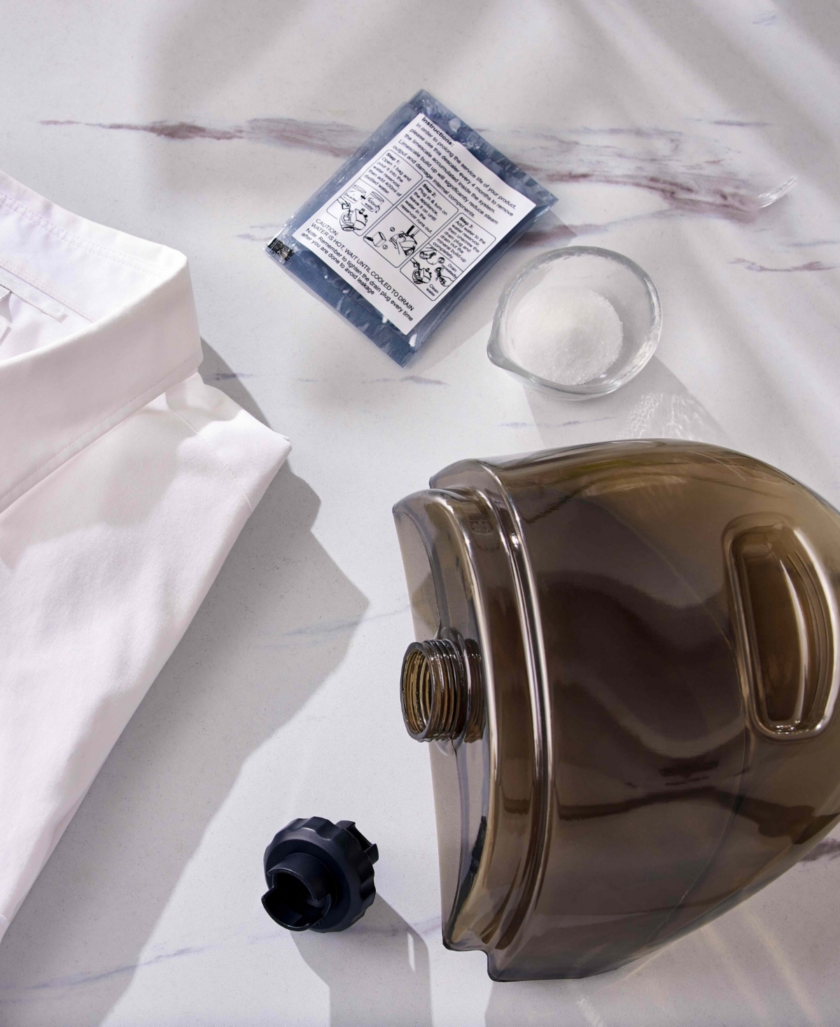 Salav Upright Garment Steamer Descaling Packets, Pack of 10