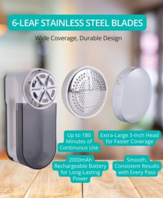 LED Turbo Fabric Shaver with LED Headlight