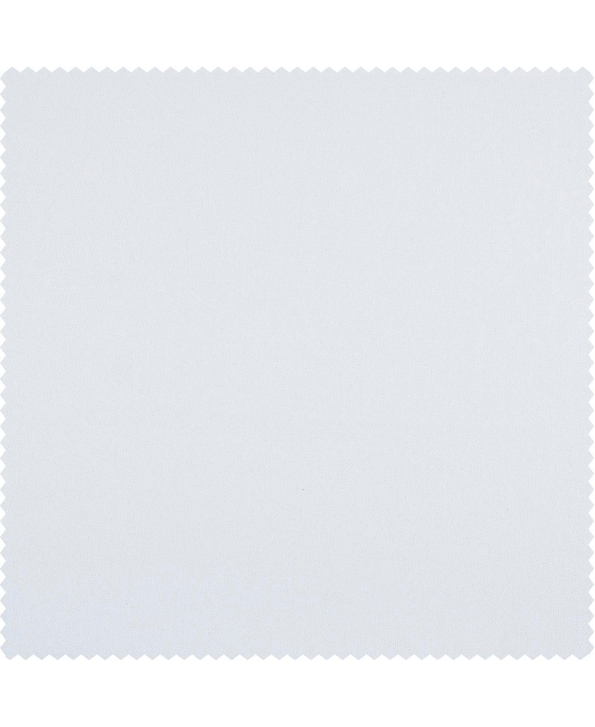 Half Price Drapes White Thermal Cross Linen Weave Blackout Curtain