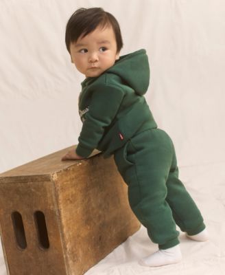 Baby Boys' Bear Applique Hoodie and Joggers, 2-Piece Set