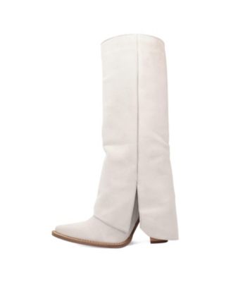Women's Buckle Bunny Suede Leather Boot
