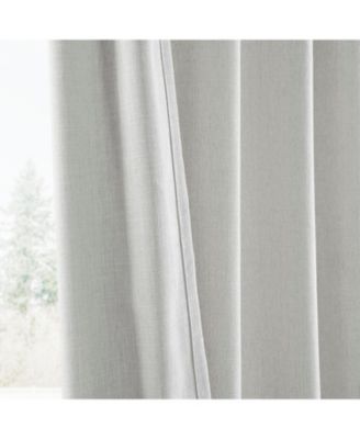 Simply Faux Linen Light Filtering Curtain Pair (2 Panels)