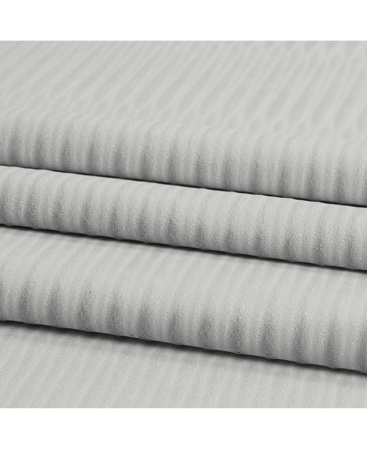 Half Price Drapes Silver Abstract Lounge Embossed Velvet Room Darkening Curtain