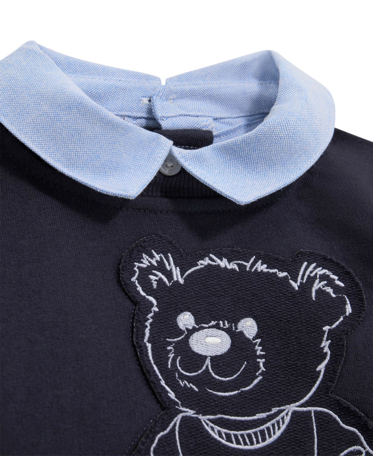 Guess Baby Boys 2-Piece Printed Sweatshirt and Denim Pant Set