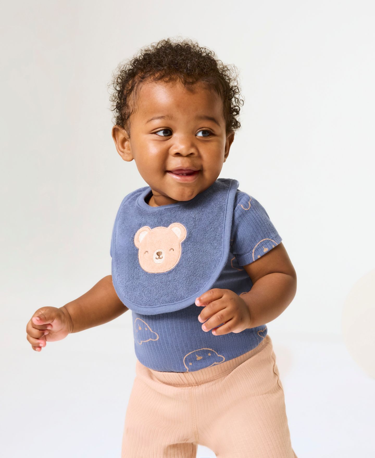 Брюки Huggies Pull-On Pants, 2-Pack Set для мальчиков-малышей, цвет: Индиго / Бежевый — фото 4