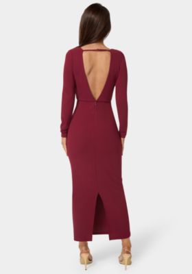 Women's Open Back Ankle Dress