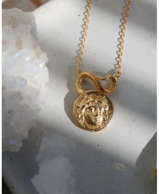 Gorgon Medusa Pendant Necklace