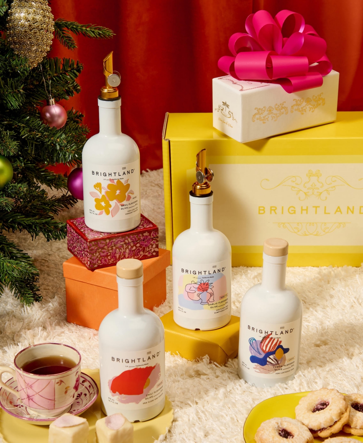 Brightland Artist Series Flavored Olive Oil Gift Set